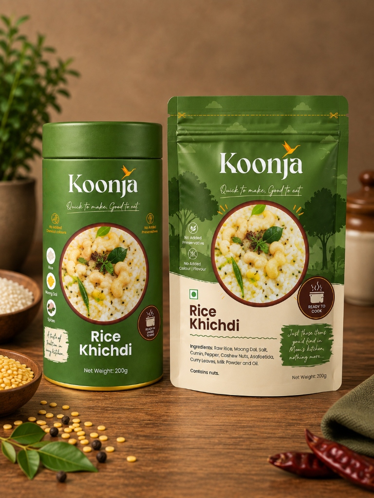 Rice Khichdi Front