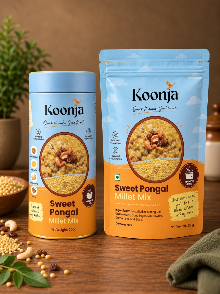 Sweet Pongal Millet Mix Front